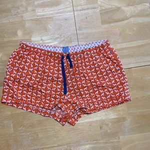 XL Orange dog shorts